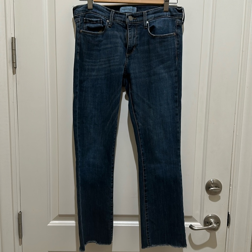 Banana Republic size 27 25 inch inseam jeans with stretch! Super soft!